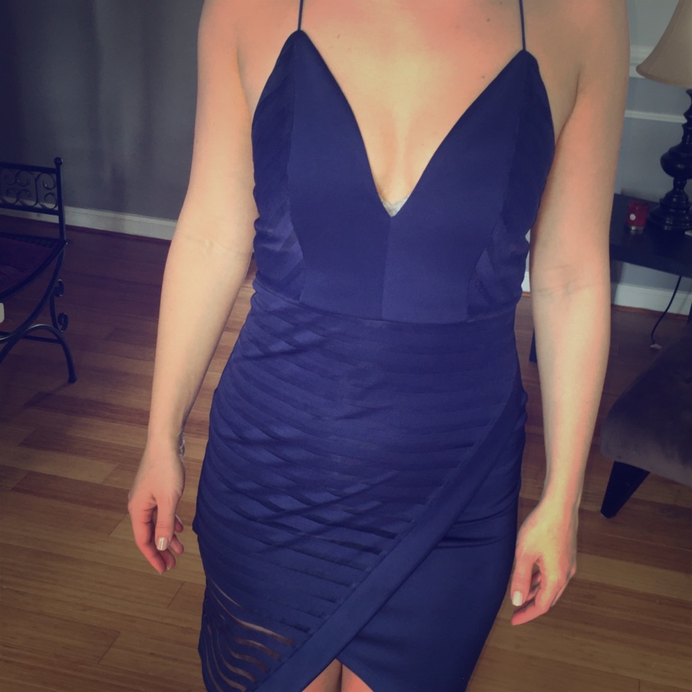 Navy Blue Dress